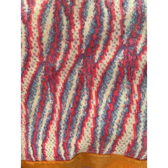 FREE PEOPLE MixPrint BELLA Collar Henley Tee Top Sz. S - Picture 4 of 4